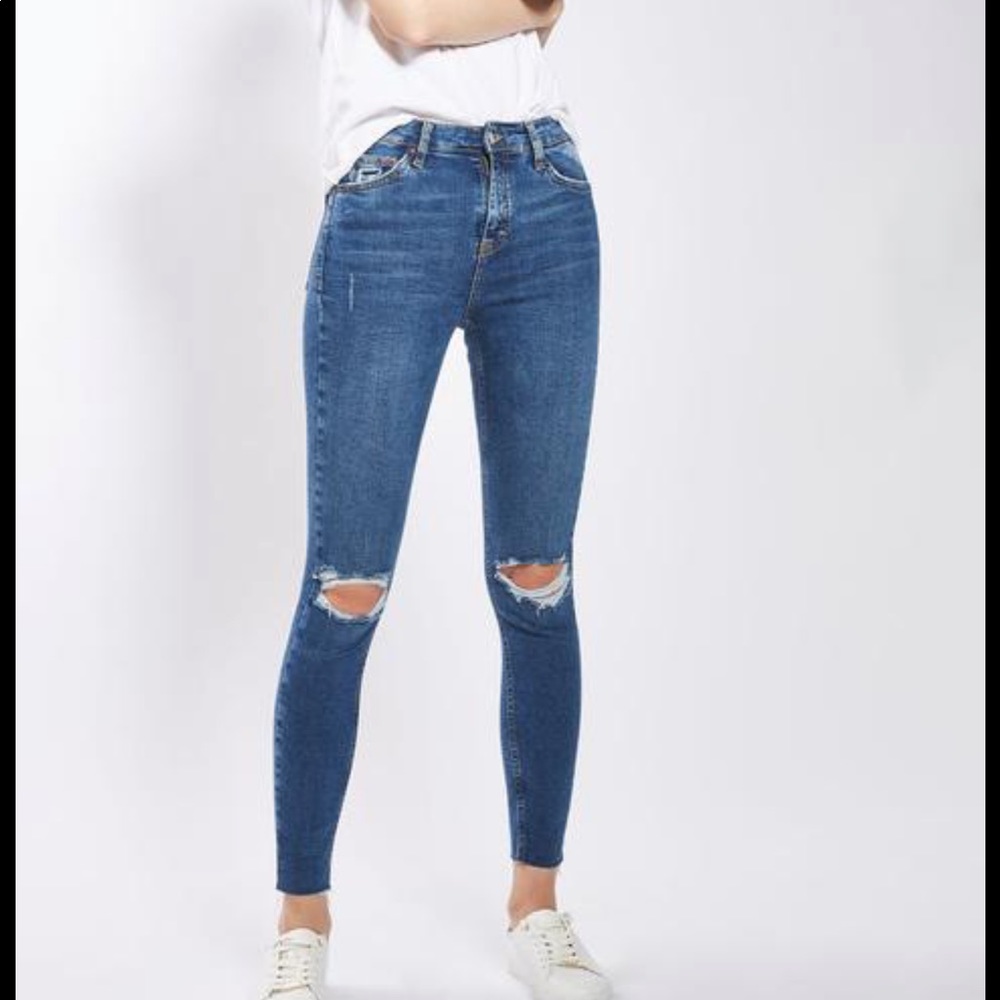 Top shop Jamie Moto Jeans